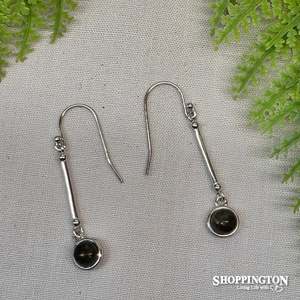 Earrings - Sterling Silver & 5mm Pounamu Drops