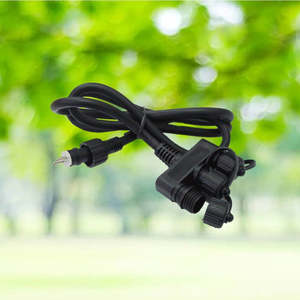 Water Feature Lighting: ZWF Pondline - Splitter Cable - 3 Way - 1m Cable
