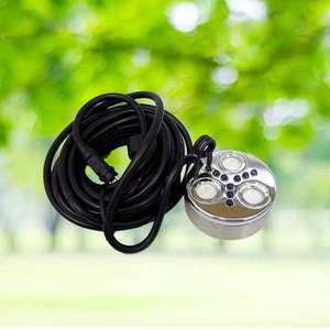 Water Feature Lighting: ZWF Fog Machine / Mist Maker - 3 Head - Transformer Included
