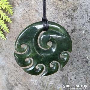 Pounamu 6 Koru Disc