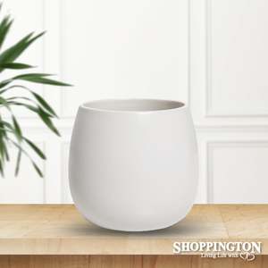 Pot Planter - Egg Cover White