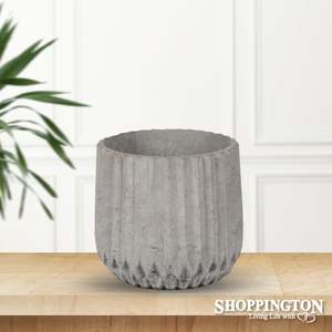 Pot Planter - Pleated Cover
