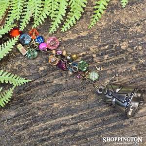 Keyrings: Car Charm Blessing Bell Angel