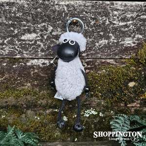 Keyrings: Kiwiana Keyring - Woolly Sheep