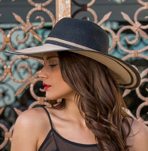 Ethel Braided Capeline Hat