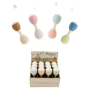 Childrens Music: Wooden Maraca - Double