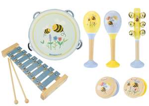 Childrens Music: Buzzy Days Music Set 7 Pce