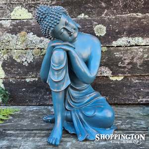 Home Decor: Copper Green Buddha