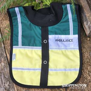 NZ Made Baby Bib / Ambulance