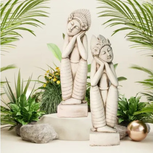 Flower Girl Statue 75cm (head on left)