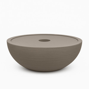 Round Concrete Trough 80cm