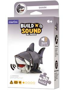 Kids Building Construction: Build n Sound 3D Puzzle - Shark