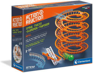 Kids Building Construction: Action & Reaction - Spiral