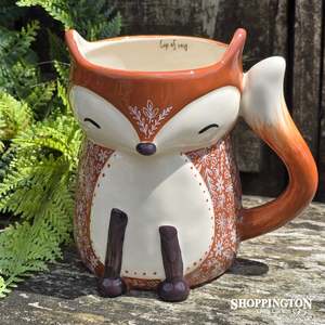 Tableware: Folk Mug - Cozy Fox