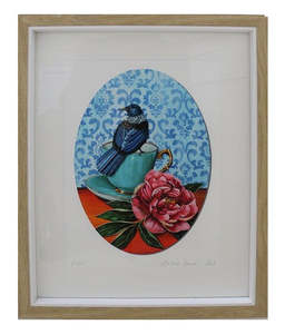 Angie Dennis - Framed Print - Nest