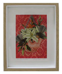 Angie Dennis - Framed Print - The Conversation