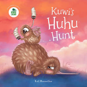 Nz Authors: Kuwi's Huhu Hunt - Board Book