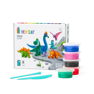 Kids Arts Crafts: Hey Clay - 15 Can Sets - Dino's