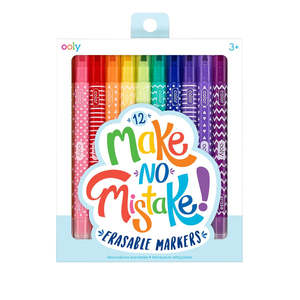 Eraseable Markers - Make No Mistake