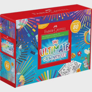 Kids Arts Crafts: Faber-Castell Ultimate Creativity Set 80pc