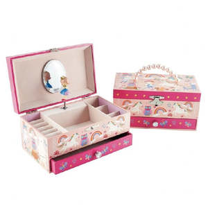 Woodland Rainbow Musical Jewellery Box / Large