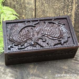 Jewellery Box - Dragon Jewellery Box - 20cm x 10cm