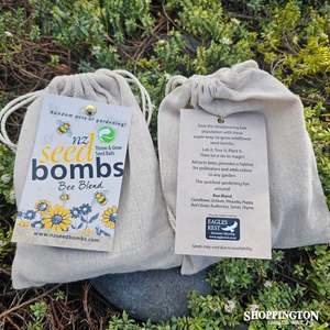 Outdoor Fun: NZ Seed Bombs - Bee Blend