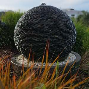 Water Features: Stone Ball Water Feature 90cm