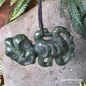 Pounamu Detailed Tiki