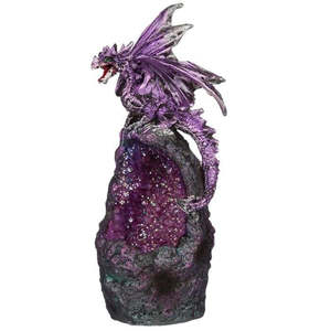 Dark Legends Crystal Cavern LED Dragon - Purple