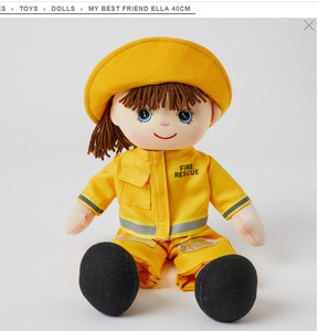 My Best Friend Ella - Fire Rescue Doll