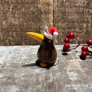 Christmas: NZ Ceramic Christmas Decoration - Kiwi