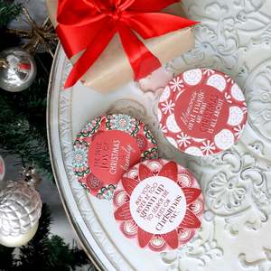 Christmas: Christmas Ceramic Coasters