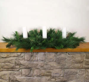 Pine Candle Holder