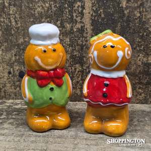 Salt & Pepper - Mr & Mrs Gingerbread
