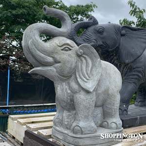 Sculptures: Concrete Garden Elephant 60cm