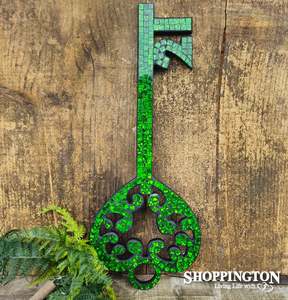 Mosaic Art: z Mosaic 21st Key / Green