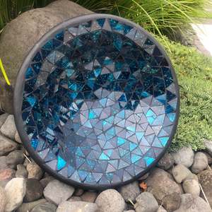 Mosaic Art: z Mosaic Bowl - Paua 40cm