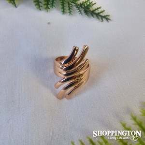 Rings - Rose Gold Waves
