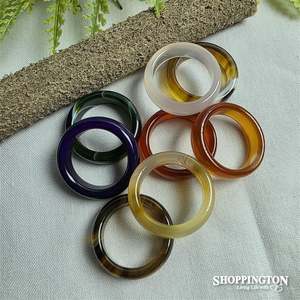 Gemstone Band Rings