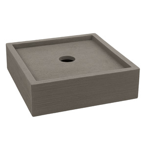 Home Living: Square Concrete Trough 80cm
