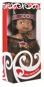 Nz Souvenirs: Maori Doll - Wahine
