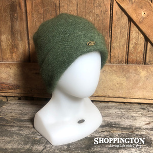 NZ Made Koru Knitwear - Possum Merino Beanie / Moss