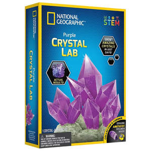 Science Nature: National Geographic - Crystal Lab (purple)