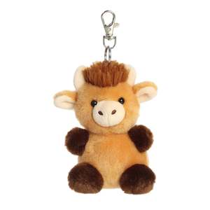 Kids Baby: Palm Pals - Hubert Highland Cow Clip