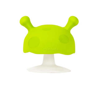 Kids Baby: Mushroom Teether - Green