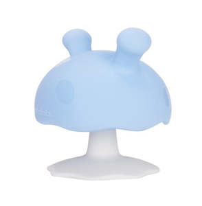Kids Baby: Mushroom Teether - Light Blue