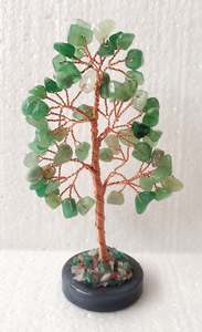 Health Wellbeing: Crystal Tree - Aventurine with Agate Base