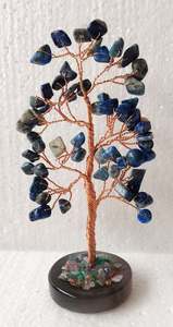 Crystal Tree - Lapis Lazuli with Agate Base