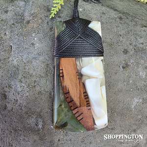 Gifts For Him: NZ Made Jewellery - Pounamu, Pipi Shell & Rimu Toki